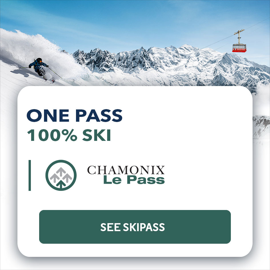 MONTBLANC Natural Resort Chamonix Ski Pass & French Alps Ski Pass